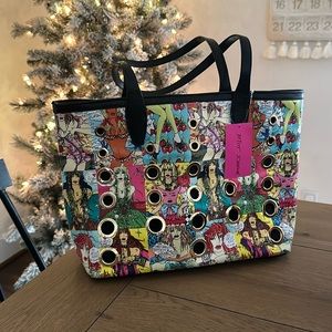 Betsey Johnson Grommet Tote